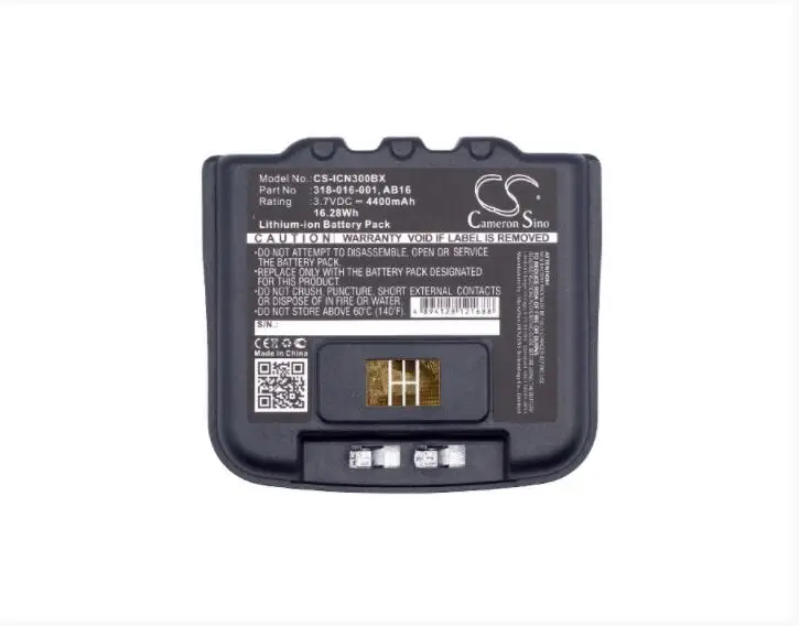 Cameron Sino 4400mAh battery for INTERMEC CN3 CN3E CN4 CN4E 318-016-001 318-016-002 AB15 AB16 AB9 BarCode, Scanner Battery
Cameron Sino 4400mAh battery for INTERMEC CN3 CN3E CN4 CN4E 318-016-001 318-016-002 AB15 AB16 AB9 BarCode, Scanner Battery