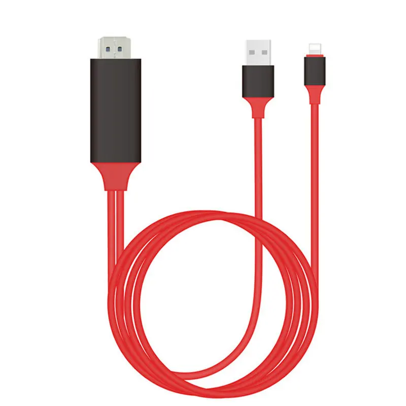 Играть кабель системы освещения к HDMI переходной USB 1080 P Аудио адаптер смарт