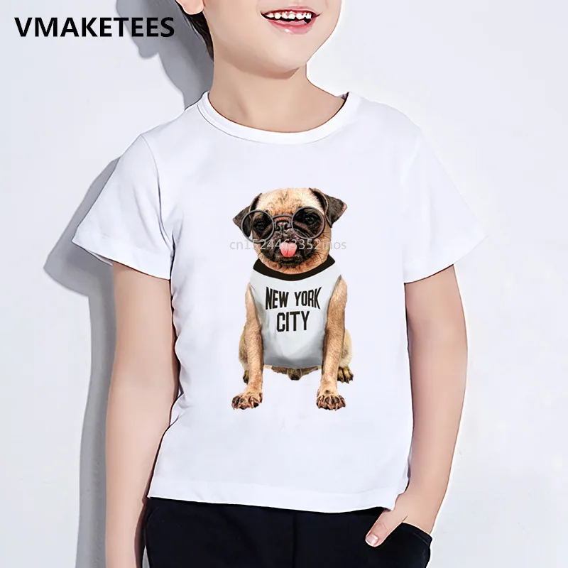Kids Summer Short Sleeve Girls & Boys T shirt Children Fashion Hipster Cool Pug Print T-shirt Casual Funny Baby Clothes,ooo5503
Kids Summer Short Sleeve Girls & Boys T shirt Children Fashion Hipster Cool Pug Print T-shirt Casual Funny Baby Clothes,ooo5503