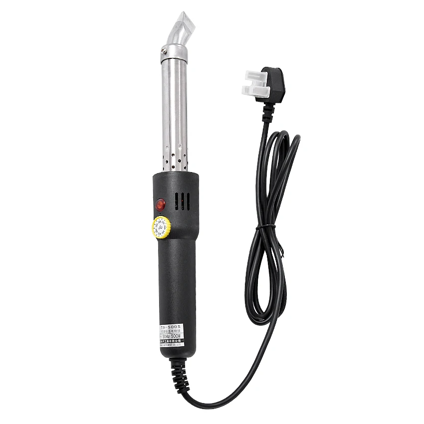 500W 200-500°C Electric Soldering Iron Adjustable Constant Temperature Long Life Lead-Free Welding Electric Iron 220V TA-500
500W 200-500°C Electric Soldering Iron Adjustable Constant Temperature Long Life Lead-Free Welding Electric Iron 220V TA-500