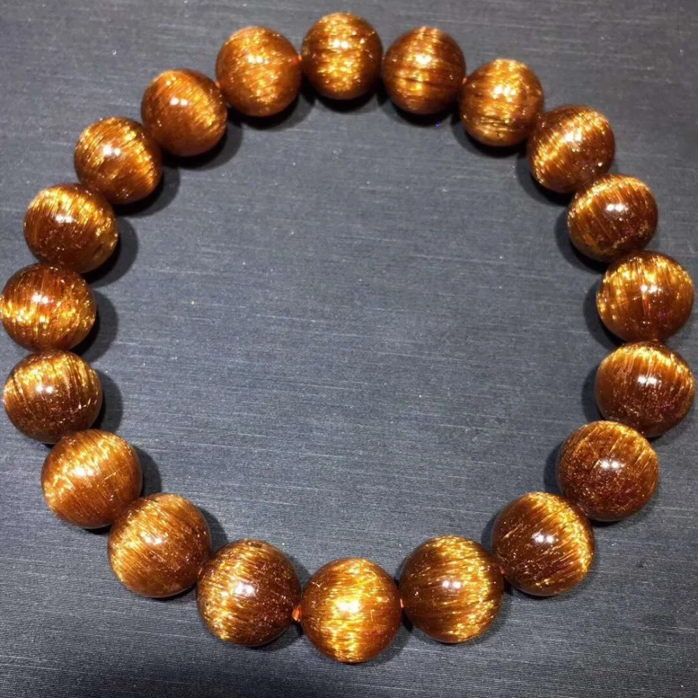 Top Quality 10mm Genuine Natural Copper Rutilated Quartz Crystal Bracelet Gemstone For Woman Lady Gift Round Beads Bracelets
Top Quality 10mm Genuine Natural Copper Rutilated Quartz Crystal Bracelet Gemstone For Woman Lady Gift Round Beads Bracelets