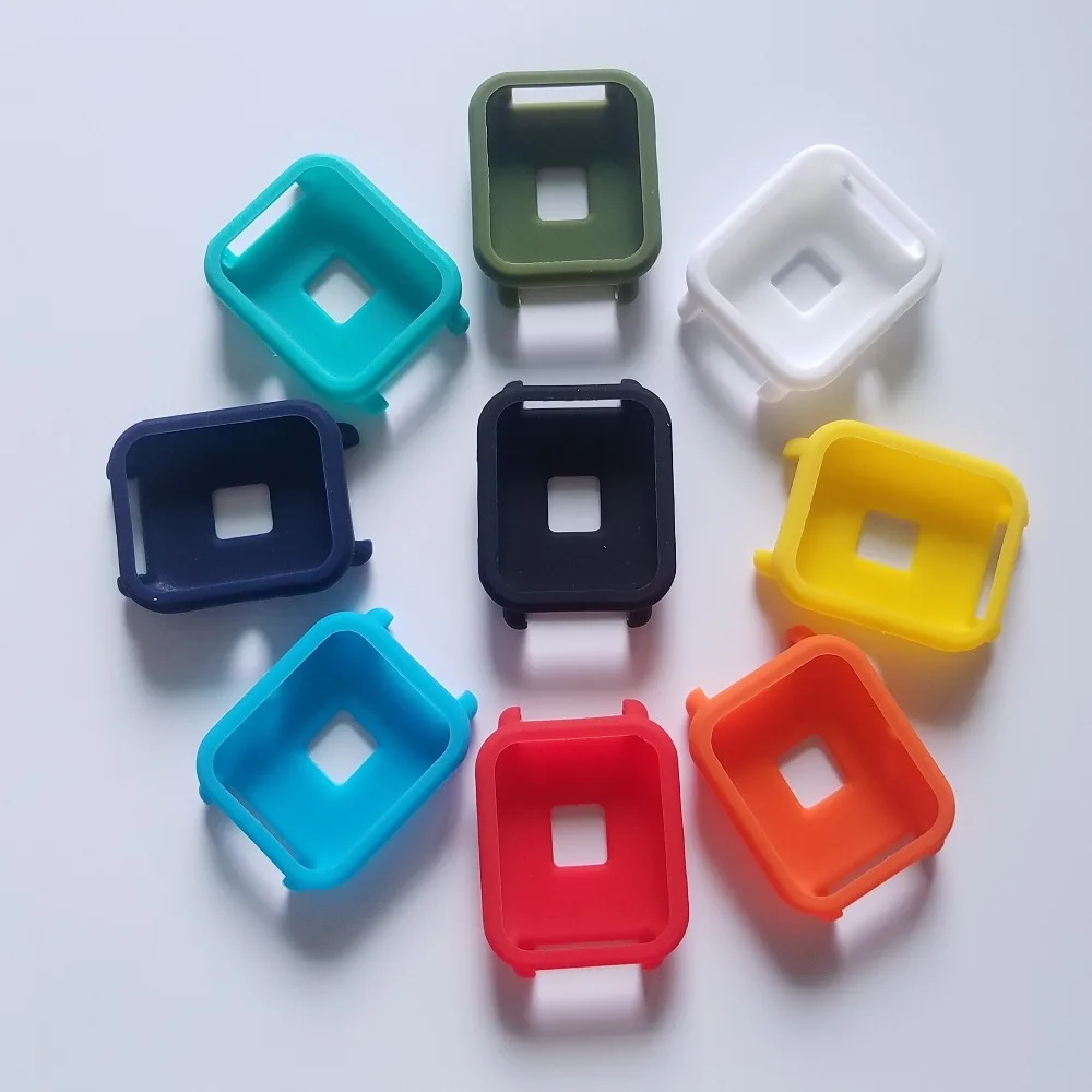 Мягкий защитный чехол для Xiaomi Huami Amazfit Bip PACE Youth Watch Tpu мягкий Frame