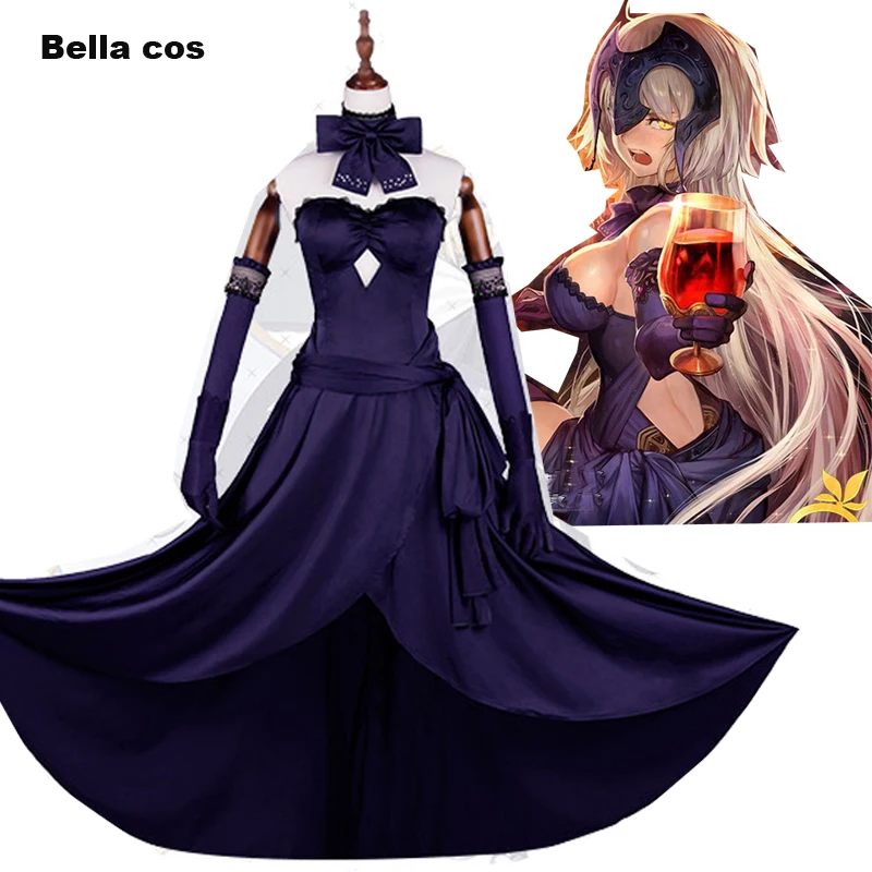 Женский костюм для косплея Fate Grand Order Alter Jeanne D'Arc вечернее платье на карнавал