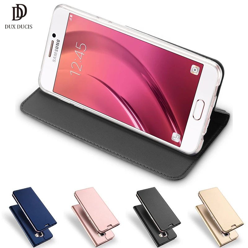 Кожаный чехол для Samsung Galaxy A3 2017 Fundas роскошный флип с подставкой и отделением карт