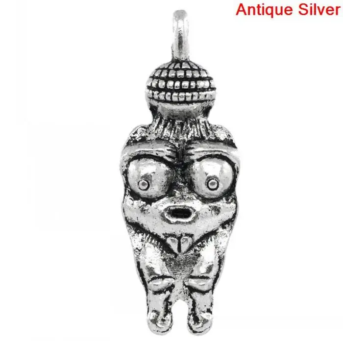 DoreenBeads Retail Charm Pendants Venus Of Willendorf Fertility Goddess Pregnancy Silver Color 3.3x1.2cm,20PCs
DoreenBeads Retail Charm Pendants Venus Of Willendorf Fertility Goddess Pregnancy Silver Color 3.3x1.2cm,20PCs