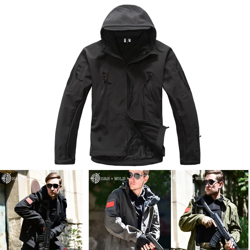 Men's Tactical Clothing Softshell Camouflage Jacket Men Army Waterproof Clothes Windbreaker Fleece Coat Military Jacket
Men's Tactical Clothing Softshell Camouflage Jacket Men Army Waterproof Clothes Windbreaker Fleece Coat Military Jacket