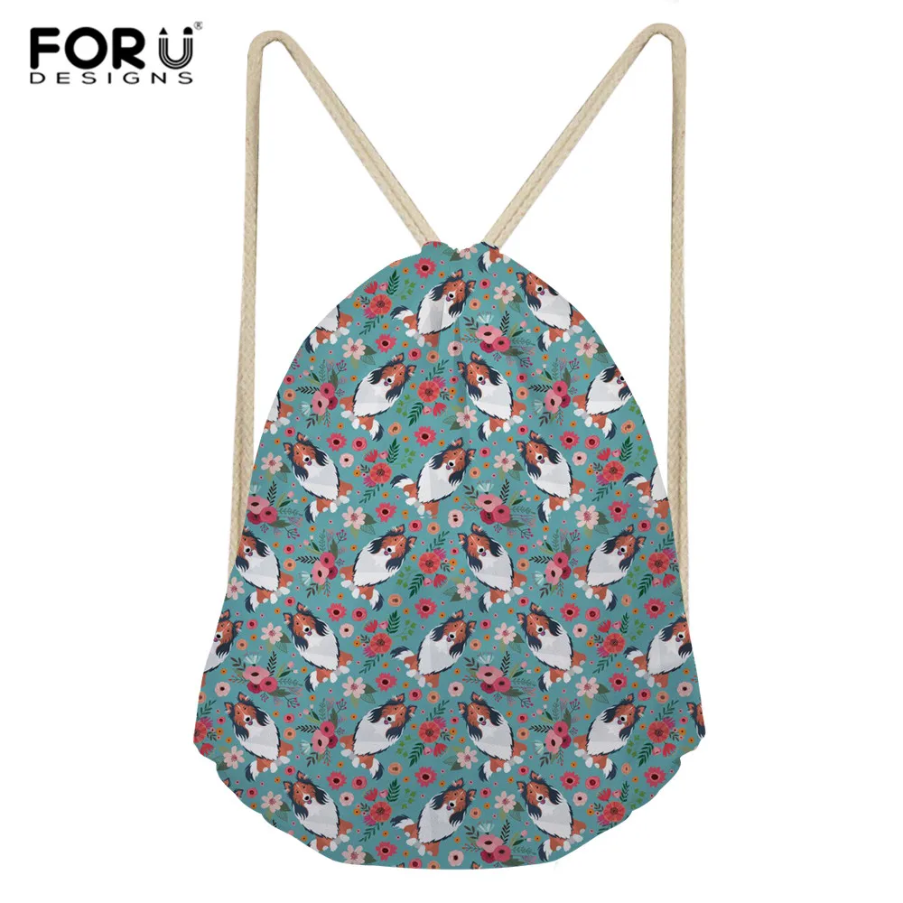 FORUDESIGNS Collie Drawstring Bag 3D Printing Dogs Polyester Teenagers Backpack Unisex Travel Storage Package Shopping Bags
FORUDESIGNS Collie Drawstring Bag 3D Printing Dogs Polyester Teenagers Backpack Unisex Travel Storage Package Shopping Bags