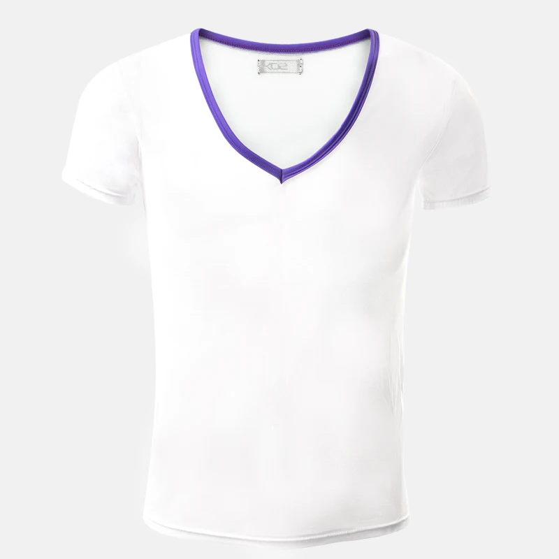 New Sexy Men's T-shirt Gauze Mesh Man t shirts Transparent Breathable Quick Dry Undershirt Brand Underwear Dropshipping
New Sexy Men's T-shirt Gauze Mesh Man t shirts Transparent Breathable Quick Dry Undershirt Brand Underwear Dropshipping
