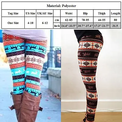 christma xma deer santa red gree tree winter Womens Gilrls Fashion Colorful Floral Pattern Retro Knitted Leggings Pants Hot
christma xma deer santa red gree tree winter Womens Gilrls Fashion Colorful Floral Pattern Retro Knitted Leggings Pants Hot