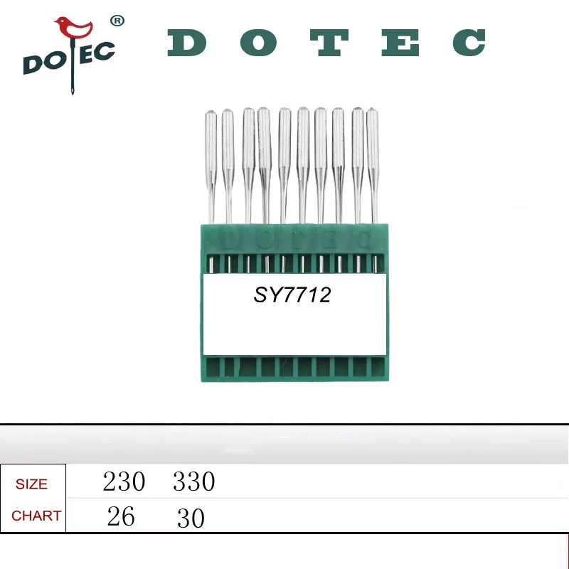 10pcs Dotec industrial sewing needles SY7712 SGX7712 for carpet overedging machine with free shipping
10pcs Dotec industrial sewing needles SY7712 SGX7712 for carpet overedging machine with free shipping