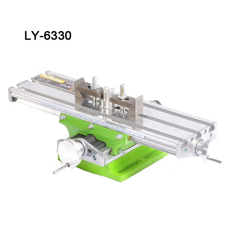 LY6330 multifunction Milling Machine Bench drill Vise Fixture worktable X Y-axis adjustment Coordinate table for cnc router
LY6330 multifunction Milling Machine Bench drill Vise Fixture worktable X Y-axis adjustment Coordinate table for cnc router