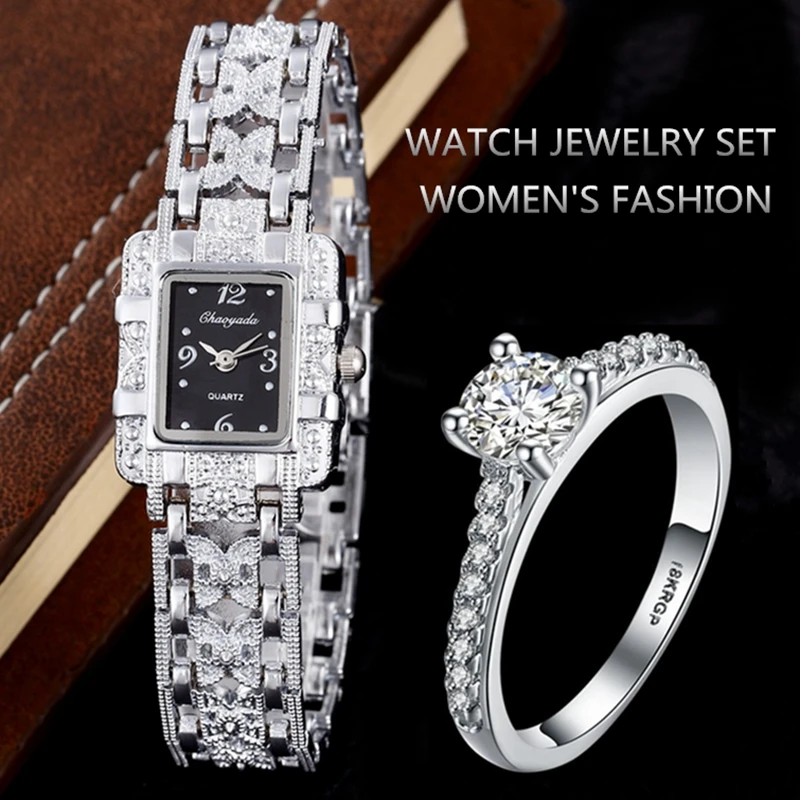 Top Brand 2021 Women Watches Full Diamond Wristwatch Quartz Ladies Watch Bangle Clock With Ring Steel Band relogio feminino Gift
Top Brand 2021 Women Watches Full Diamond Wristwatch Quartz Ladies Watch Bangle Clock With Ring Steel Band relogio feminino Gift