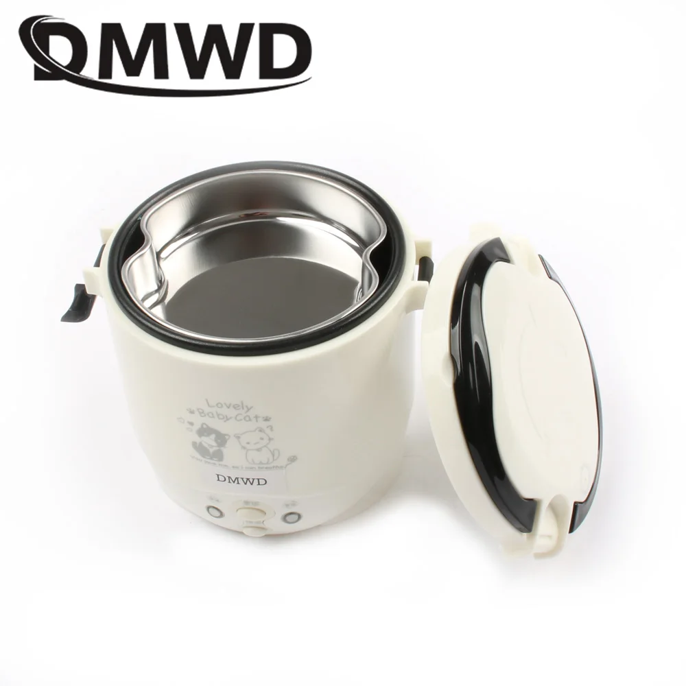 DMWD MINI rice cooker 1L portable electric Lunch Box heating steamer cabinet Food Container travel offce home 110V 220V EU US
DMWD MINI rice cooker 1L portable electric Lunch Box heating steamer cabinet Food Container travel offce home 110V 220V EU US