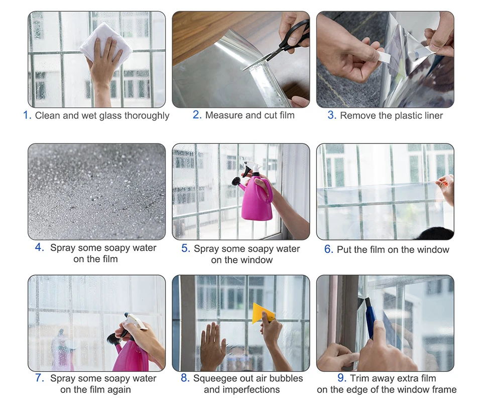 6M Brown Silver One Way Mirror Reflective Window Film Self Adhesive Solar Control Glass Tint Privacy UV Protection Stickers
6M Brown Silver One Way Mirror Reflective Window Film Self Adhesive Solar Control Glass Tint Privacy UV Protection Stickers