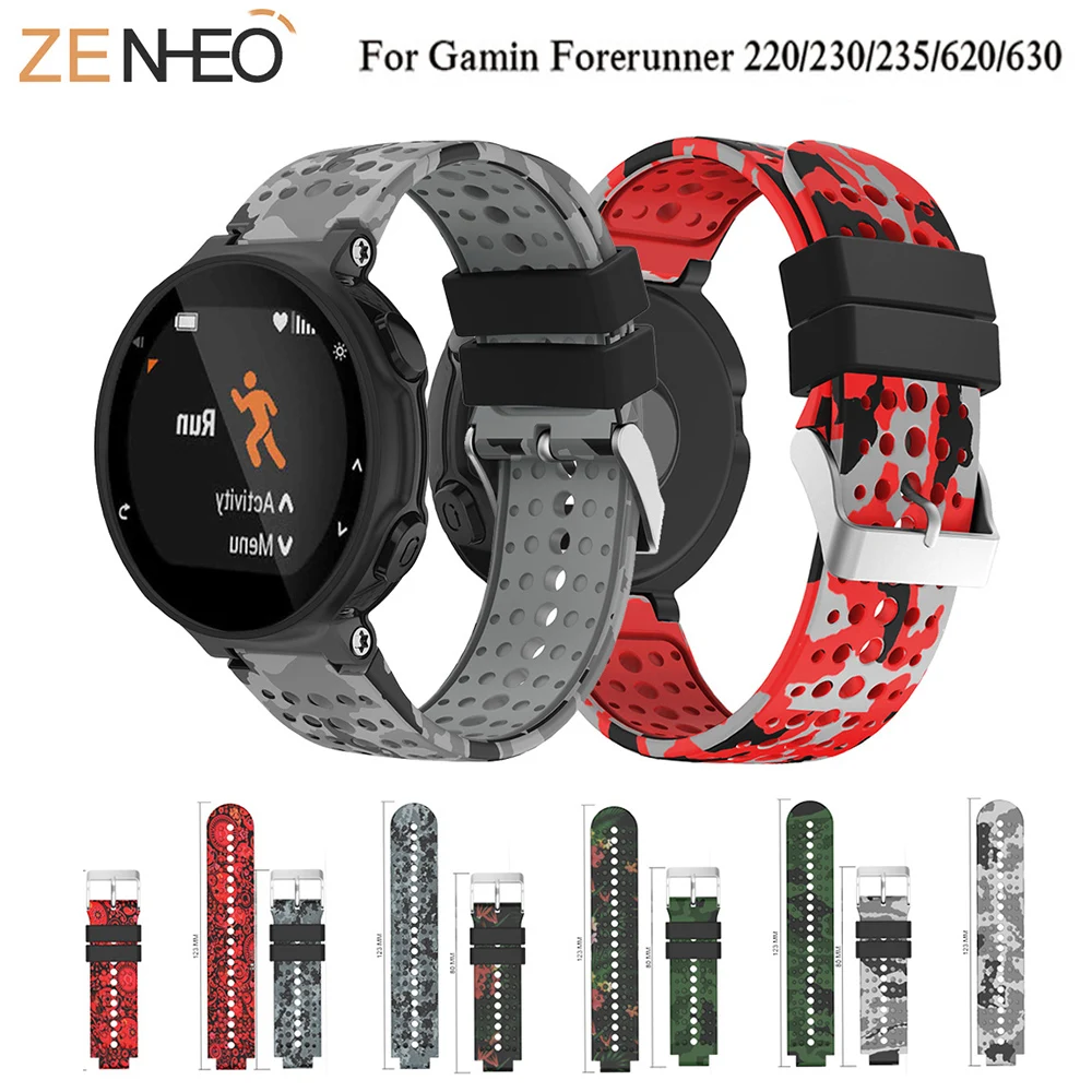 Silicone Replacement Watch Band for Garmin Forerunner 230/235/235/220/620/630/735 Smart Watch Smart Wristband Smart Accessories
Silicone Replacement Watch Band for Garmin Forerunner 230/235/235/220/620/630/735 Smart Watch Smart Wristband Smart Accessories