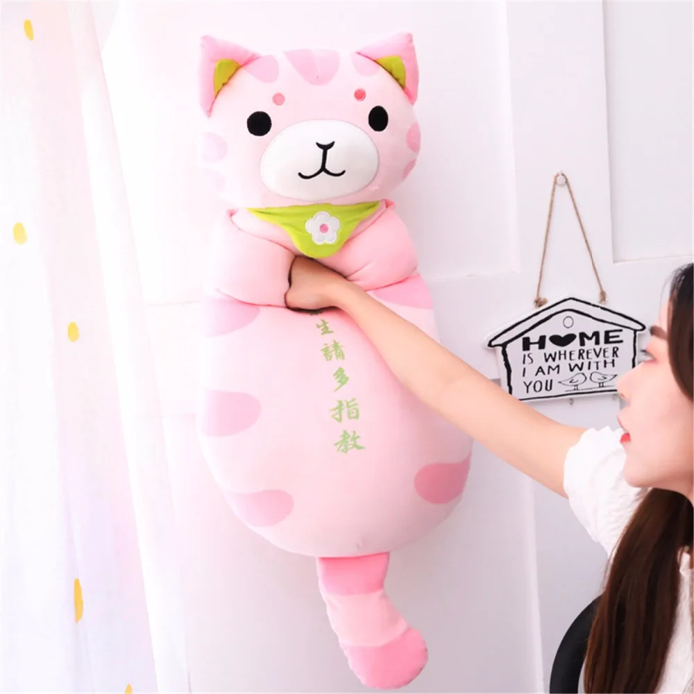 1pc Big Size Kawaii Stuffed Creative Cats Plush Dolls Baby Soft Animals Cartoon Cats Pillow Cushion Kids Girl's Christmas Gifts
1pc Big Size Kawaii Stuffed Creative Cats Plush Dolls Baby Soft Animals Cartoon Cats Pillow Cushion Kids Girl's Christmas Gifts
