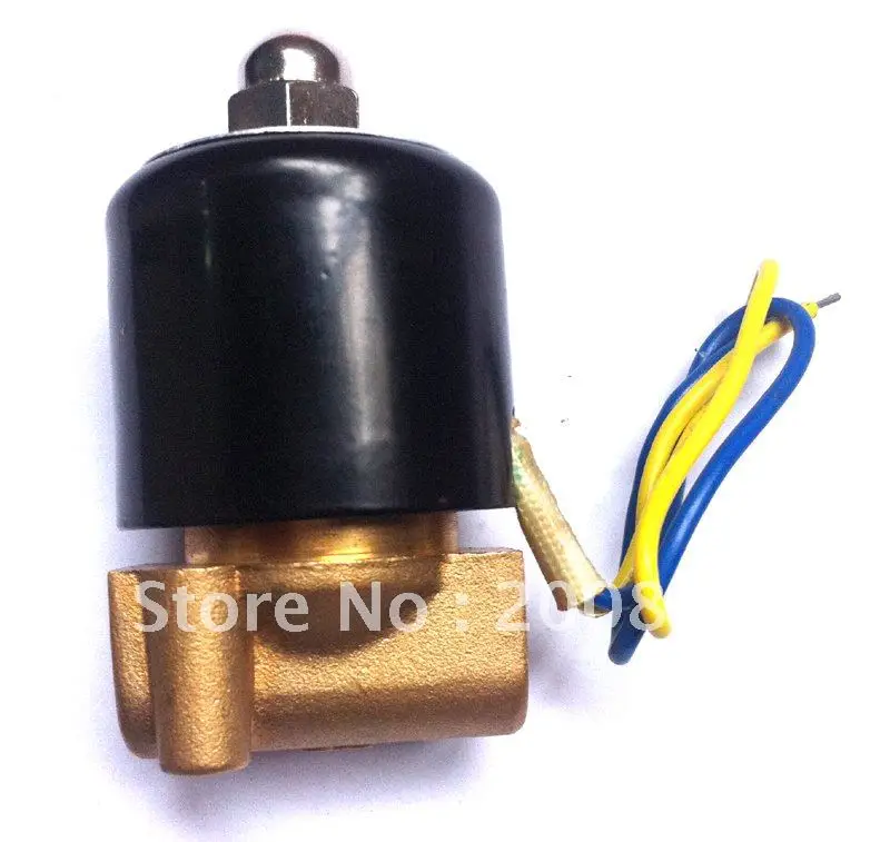 1/4" 2/2 way normally closed direct acting 2W025-08 with DC12V brass NBR Solenoid Valve
1/4" 2/2 way normally closed direct acting 2W025-08 with DC12V brass NBR Solenoid Valve
