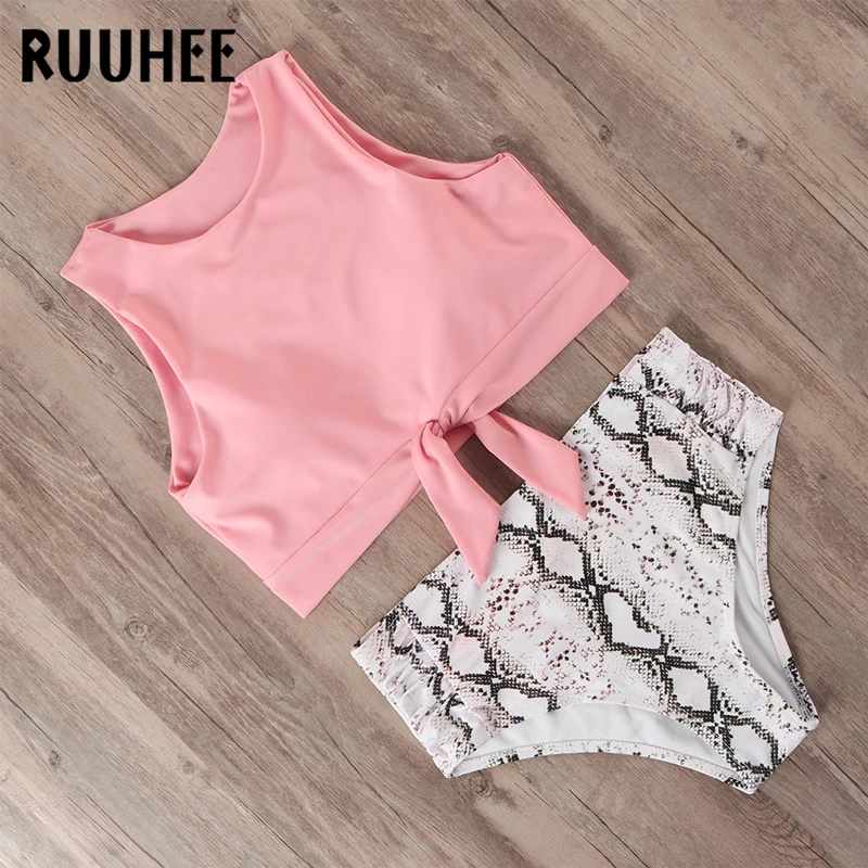 RUUHEE Swimsuit Women Bikini 2021 mujer Swimwear High Waist Bikini Set Sport Tops Bathing Suit Women Padded Beach Wear Biquinis
RUUHEE Swimsuit Women Bikini 2021 mujer Swimwear High Waist Bikini Set Sport Tops Bathing Suit Women Padded Beach Wear Biquinis