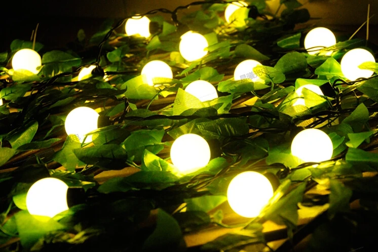 Fairy 10m LED 4cm big ball string Garland christmas lights for sale new year holiday party wedding luminaria decoration lamps
Fairy 10m LED 4cm big ball string Garland christmas lights for sale new year holiday party wedding luminaria decoration lamps