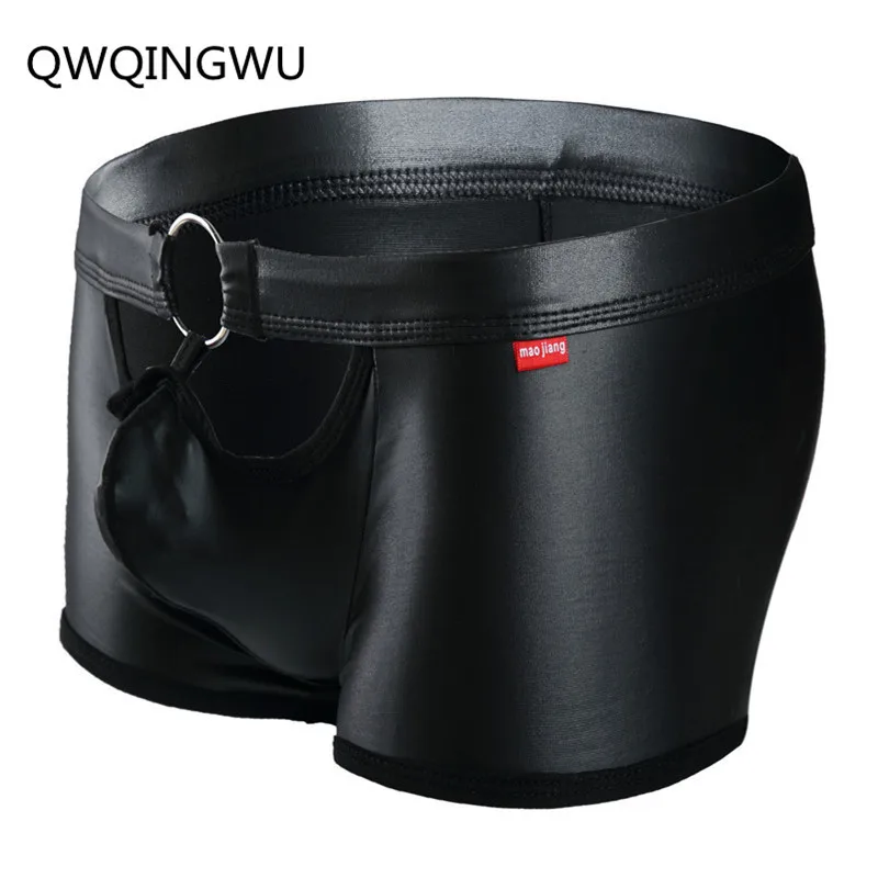 Sexy Gay Men Boxer Boxershorts PU leather U Convex Pouch Underpants Open Front Male Panties Underwear Classical Plaid Shorts
Sexy Gay Men Boxer Boxershorts PU leather U Convex Pouch Underpants Open Front Male Panties Underwear Classical Plaid Shorts