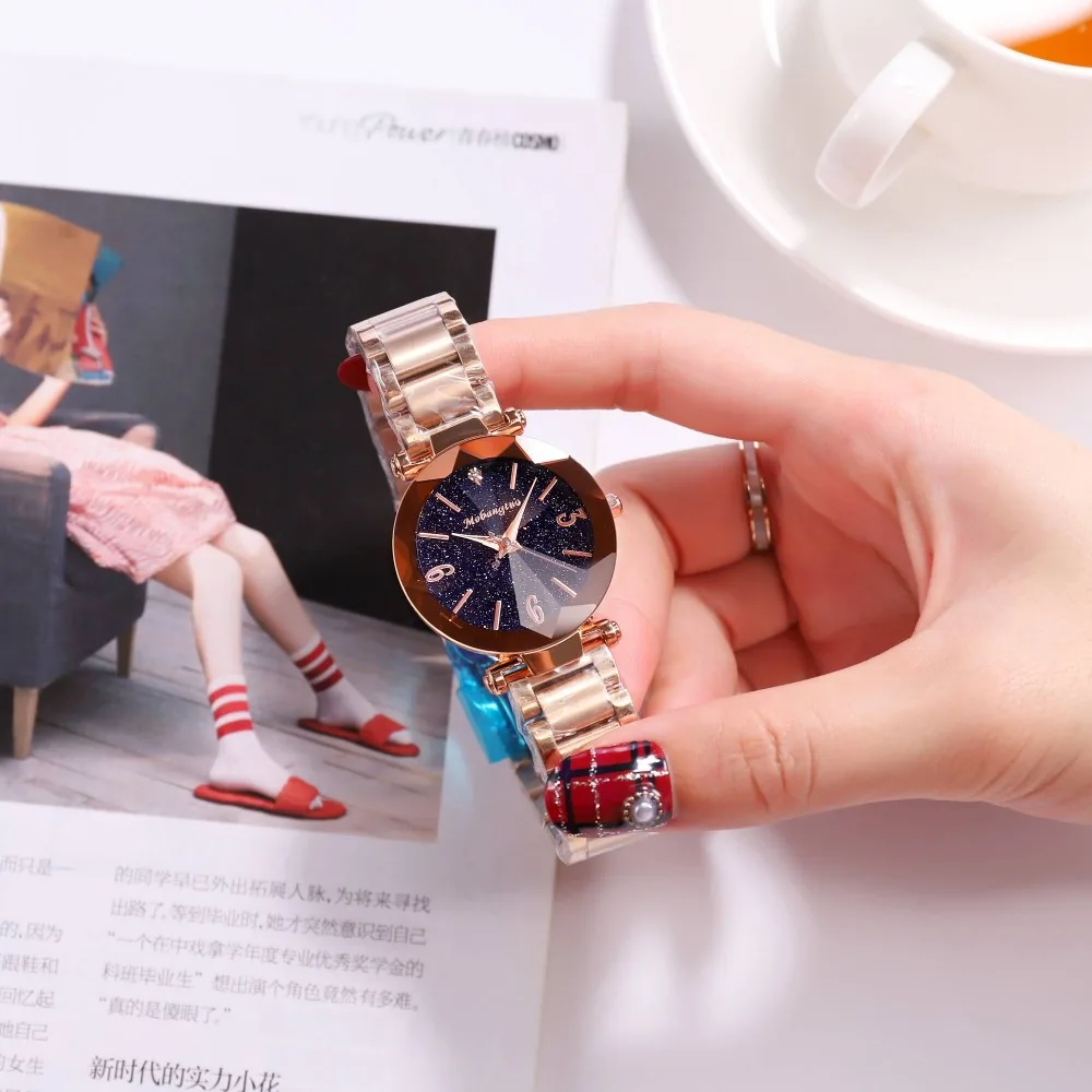 High Quality Fashion 2018 Top Brand Luxury Rotation Women Watches Quartz Waterproof Diamond Stainless Steel Ladies Watch Women
High Quality Fashion 2018 Top Brand Luxury Rotation Women Watches Quartz Waterproof Diamond Stainless Steel Ladies Watch Women