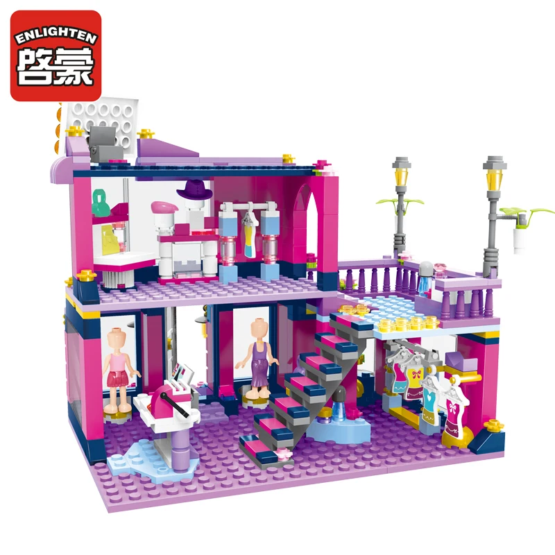 Enlighten Building Block Girls Cherry Enlicity Boutique Shop 2 Figures 456pcs Educational Bricks Toy For Girl Gift
Enlighten Building Block Girls Cherry Enlicity Boutique Shop 2 Figures 456pcs Educational Bricks Toy For Girl Gift