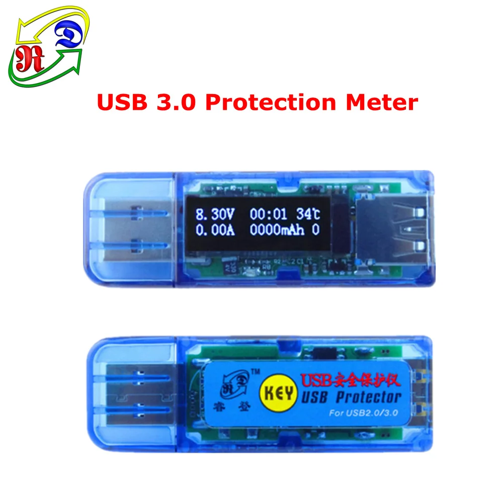 RD 10 шт. OLED USB 3.0 защита инструмента Вольтметр Амперметр Мощность Напряжение Ток