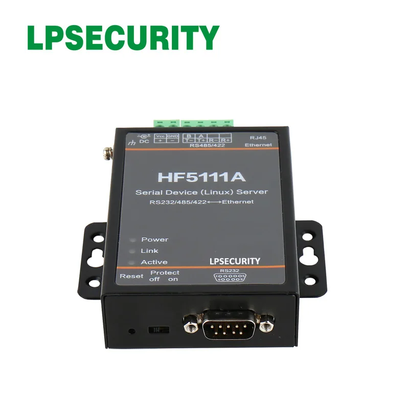 Преобразователь LPSECURITY HF5111A Linux ethernet rs485 RS232/RS485/RS422 в Ethernet | Безопасность и защита