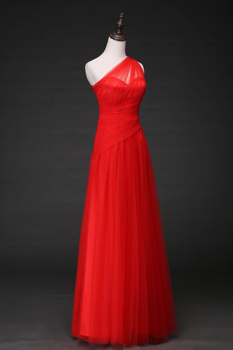 New Long Evening Dresses Red Bride Gown One Shoulder Tulle Women/Girls/Ladies Ball Prom Party Homecoming/Graduation Formal Dress
New Long Evening Dresses Red Bride Gown One Shoulder Tulle Women/Girls/Ladies Ball Prom Party Homecoming/Graduation Formal Dress