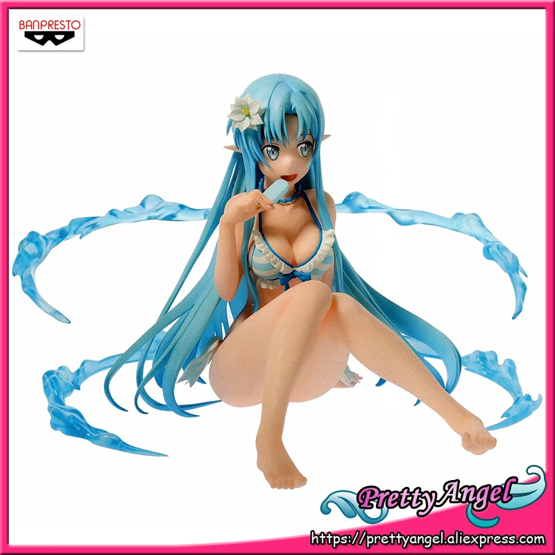 PrettyAngel-подлинный Banpresto EXQ меч искусство онлайн-код регистрация Asuna Коллекционная
