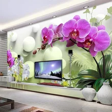 Custom Photo Wallpaper 3D Stereoscopic Ball Flower Modern TV Background Decor Interior Bedroom Living Room Sofa Mural Wall Paper