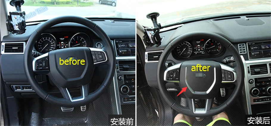 Lapetus Interior Styling Matte Inner Steering Wheel Sequins Decor Frame Cover U Trim For Land Rover Discovery Sport 2015 - 2019
Lapetus Interior Styling Matte Inner Steering Wheel Sequins Decor Frame Cover U Trim For Land Rover Discovery Sport 2015 - 2019