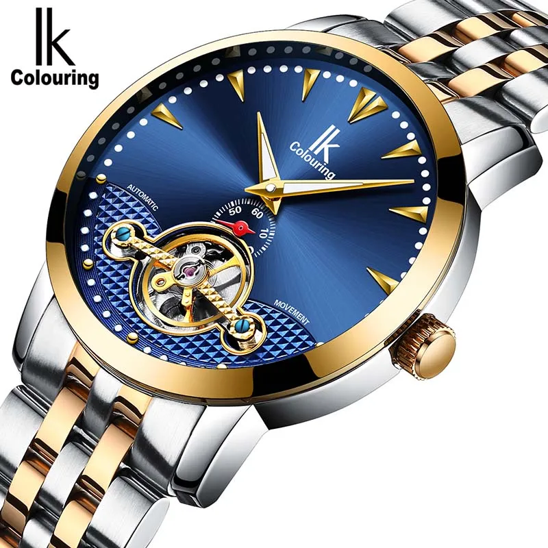 Skeleton Automatic Watch Men IK colouring watch Relogio Masculino luminous Stainless Steel Strap Watch Luxury Man Wristwatch
Skeleton Automatic Watch Men IK colouring watch Relogio Masculino luminous Stainless Steel Strap Watch Luxury Man Wristwatch