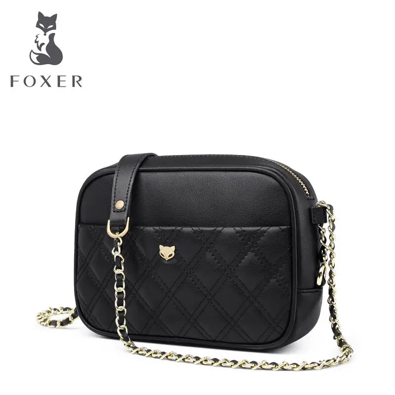 Cow leather handbag 2020 new small fragrance single shoulder fashion Messenger bag Chain small square bag
Cow leather handbag 2020 new small fragrance single shoulder fashion Messenger bag Chain small square bag