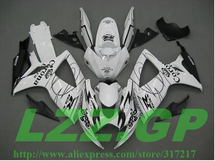 ABS+ White Corona For SUZUKI K6 06 07 GSXR750 GSX-R750 GSXR 750 2006 2007 GSXR-750 Fairing Bodywork
ABS+ White Corona For SUZUKI K6 06 07 GSXR750 GSX-R750 GSXR 750 2006 2007 GSXR-750 Fairing Bodywork