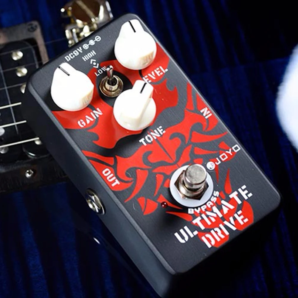 Joyo JF-02 Ultimate Overdrive Effect Pedal Featuring True Bypass Wiring Tone Switch
Joyo JF-02 Ultimate Overdrive Effect Pedal Featuring True Bypass Wiring Tone Switch