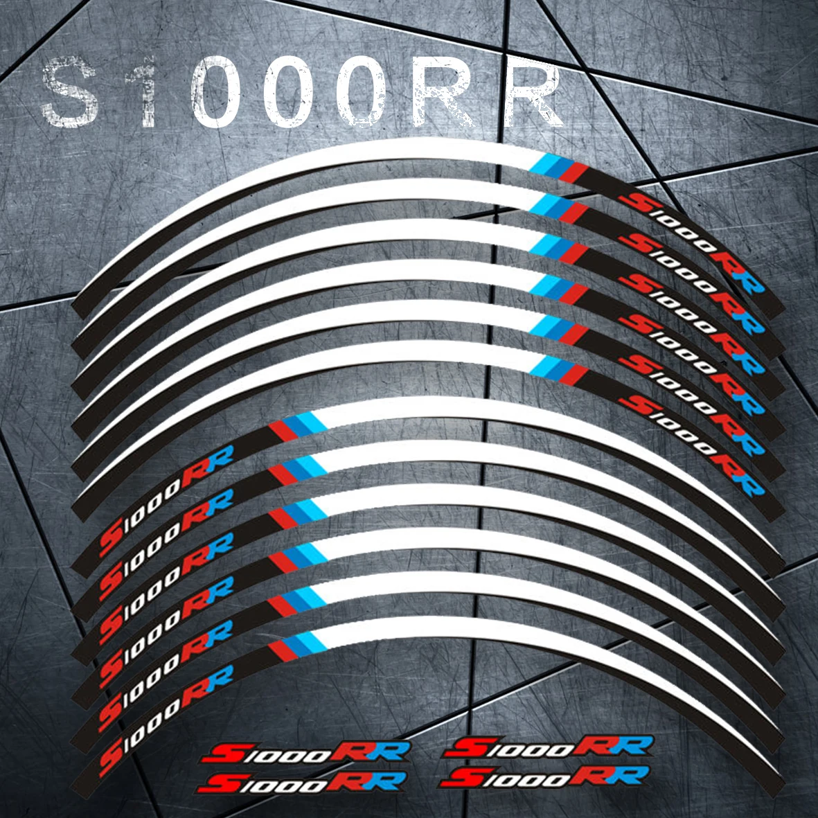 High quality Motorcycle wheel decals Reflective stickers rim stripes 4 color for BMW S1000RR
High quality Motorcycle wheel decals Reflective stickers rim stripes 4 color for BMW S1000RR