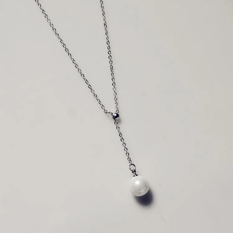2019 New Arrival Real 925 Sterling Silver Trendy Women Link Necklace Simple Designer Pearl Letter Y Pendant
2019 New Arrival Real 925 Sterling Silver Trendy Women Link Necklace Simple Designer Pearl Letter Y Pendant