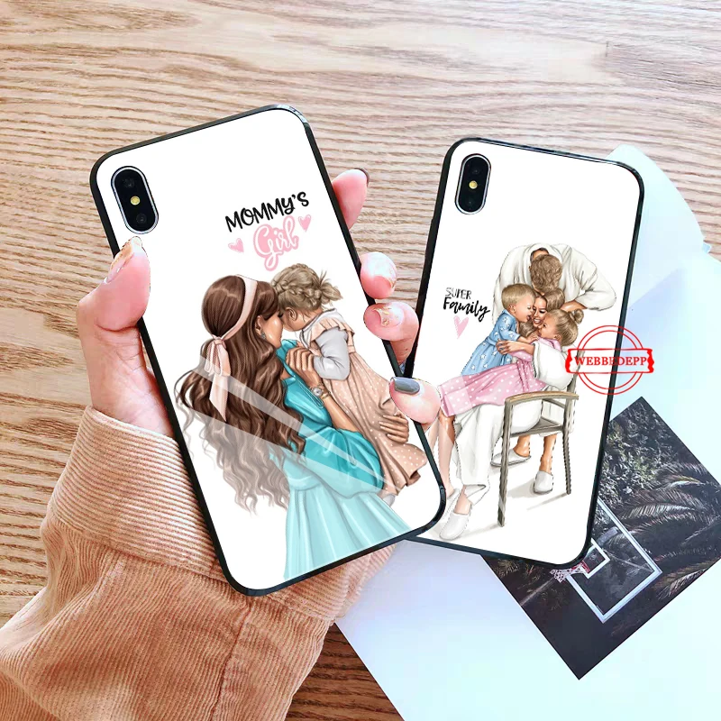 Mom and baby Special Offer Luxury Glass Phone Case for Apple iPhone 11 Pro X XS Max 6 6S 7 8 Plus 5 5S SE
Mom and baby Special Offer Luxury Glass Phone Case for Apple iPhone 11 Pro X XS Max 6 6S 7 8 Plus 5 5S SE