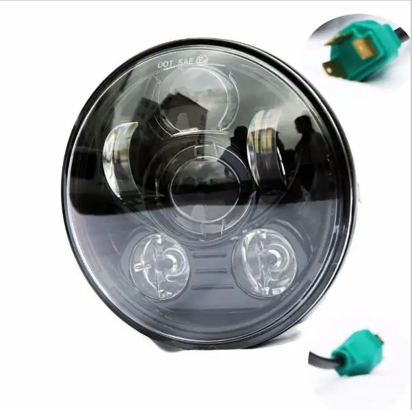 Promotion ! Motorcycle H4 High Low Beam 5.75" Round Black/Chrome Led Head light Lamp Motorcycle Fittable
Promotion ! Motorcycle H4 High Low Beam 5.75" Round Black/Chrome Led Head light Lamp Motorcycle Fittable