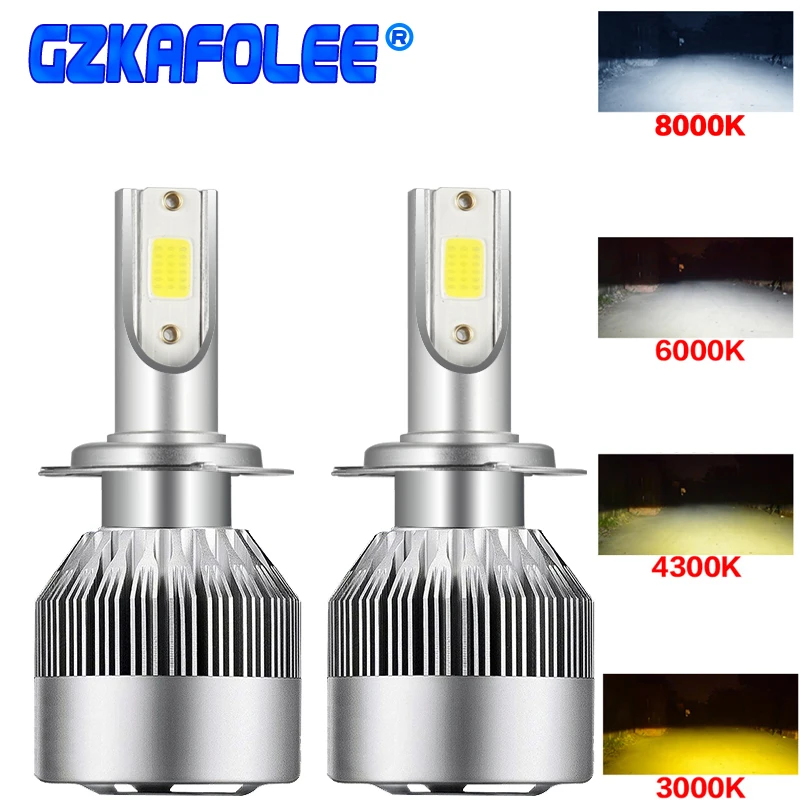 led light H4 H16 H11 H1 H3 car headlights bulb 72W Four-color 6000K 4300K 8000K 3000K Fog light 12v cob light sourcing universal
led light H4 H16 H11 H1 H3 car headlights bulb 72W Four-color 6000K 4300K 8000K 3000K Fog light 12v cob light sourcing universal