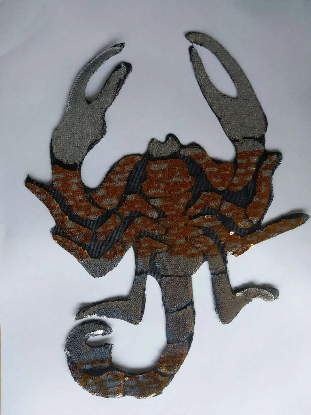 2018 New scorpion With Sequined Patches Fashion Applique lron on Patch for Clothes Bags DIY Decal Apparel Accessory 2pcs
2018 New scorpion With Sequined Patches Fashion Applique lron on Patch for Clothes Bags DIY Decal Apparel Accessory 2pcs