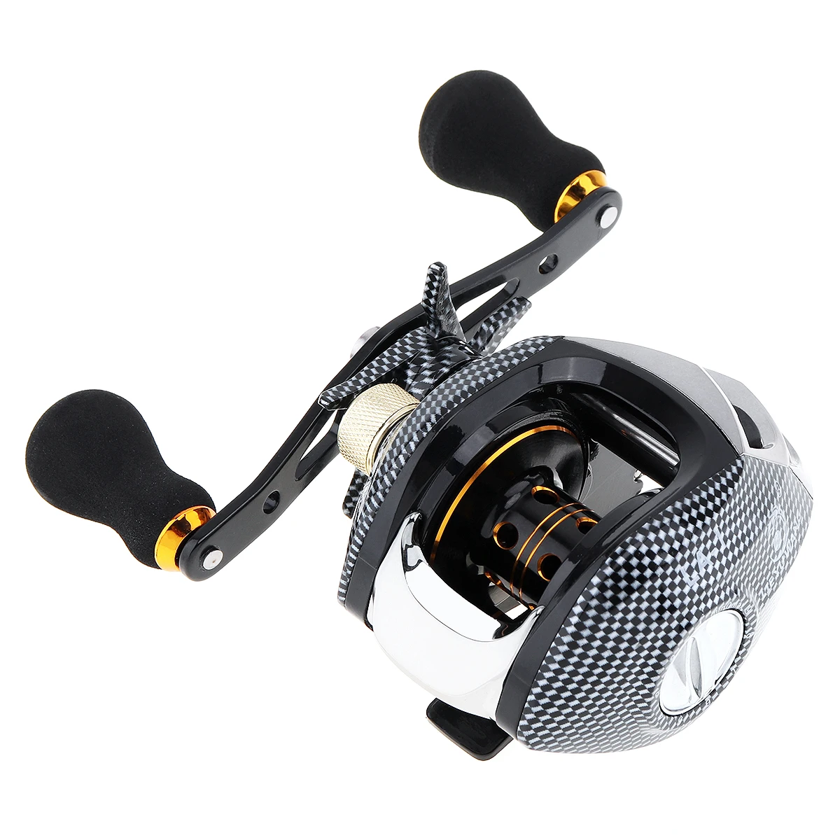 12+1BB 6.3:1 Fishing BaitCasting Reel 215g Magnetic Brake Max Drag 8KG / 17.6LB with Right Left Hand Optional
12+1BB 6.3:1 Fishing BaitCasting Reel 215g Magnetic Brake Max Drag 8KG / 17.6LB with Right Left Hand Optional