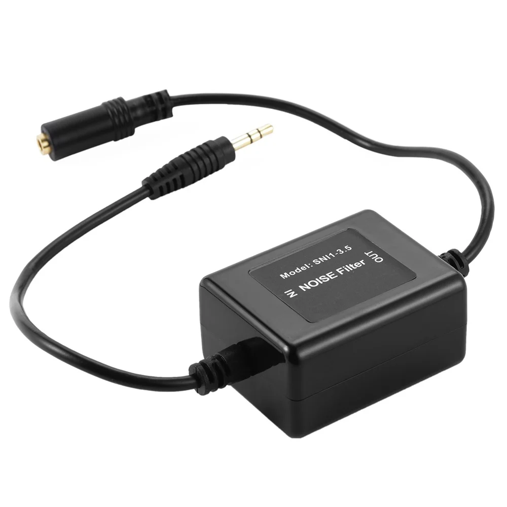 3.5mm Aux Audio Noise Filter Ground Loop Isolator Suppressor Car Electrical Stereo Headphone Eliminator
3.5mm Aux Audio Noise Filter Ground Loop Isolator Suppressor Car Electrical Stereo Headphone Eliminator