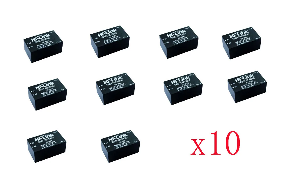 100 Piece HLK-PM01 AC-DC 220V to 5V Step-Down Power Supply Module Household Switch Q15274-100
100 Piece HLK-PM01 AC-DC 220V to 5V Step-Down Power Supply Module Household Switch Q15274-100