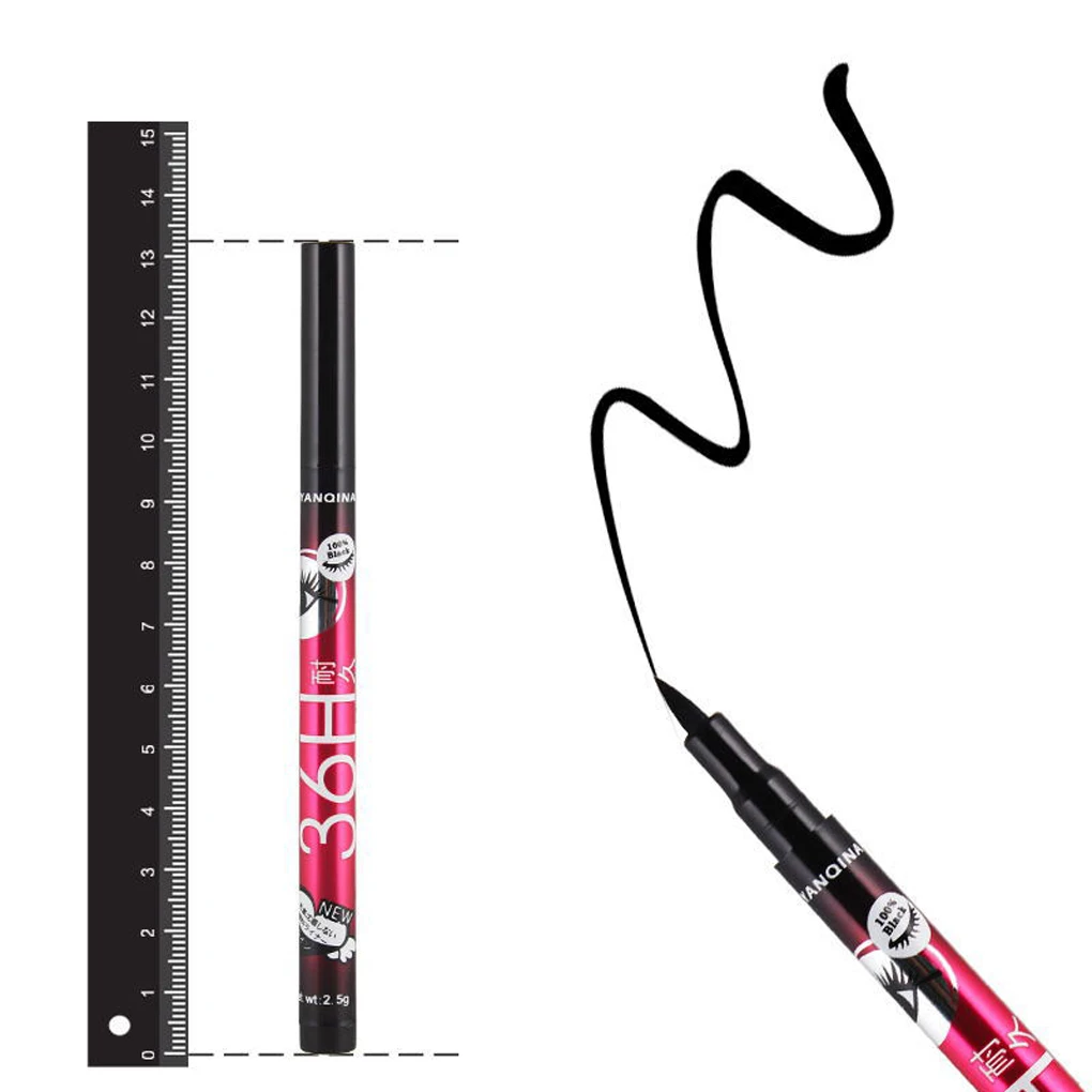 Black Waterproof Liquid Eyeliner Pencil Eye Liner Pen Lady Cosmetics Make Up Eye Marker Beauty Essentials Eyeliner Contour
Black Waterproof Liquid Eyeliner Pencil Eye Liner Pen Lady Cosmetics Make Up Eye Marker Beauty Essentials Eyeliner Contour