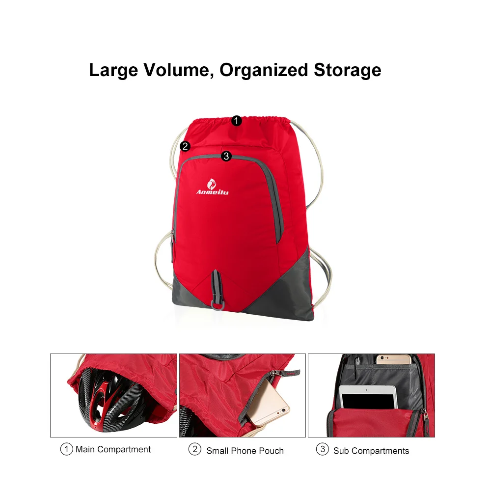 ANMEILU Travel Foldable Lightweight Backpack Women Men Waterproof Drawstring Bolsa Large Capacity School Ultralight Cycling Bag
ANMEILU Travel Foldable Lightweight Backpack Women Men Waterproof Drawstring Bolsa Large Capacity School Ultralight Cycling Bag