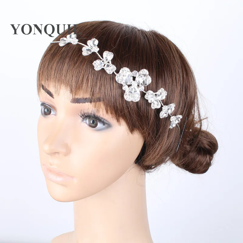 Elegant Bridal Hairbands Rhinestone Headbands Women Hair Jewelry Wedding Accessories Crystal Tiaras And Crowns Head Chain SYBC34
Elegant Bridal Hairbands Rhinestone Headbands Women Hair Jewelry Wedding Accessories Crystal Tiaras And Crowns Head Chain SYBC34