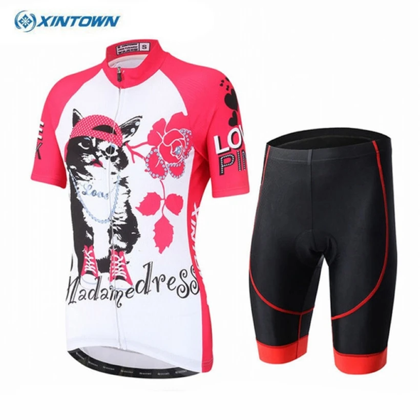 XINTOWN Women Summer Cycling Jerseys shorts set Cycling Clothing Fast Dry Bicycle Wear Ropa Ciclismo MTB Bike Clothes
XINTOWN Women Summer Cycling Jerseys shorts set Cycling Clothing Fast Dry Bicycle Wear Ropa Ciclismo MTB Bike Clothes