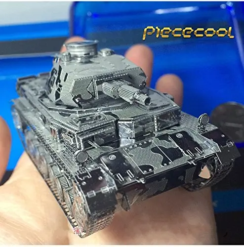 Original Piececool German IV Tank P037-S Model DIY 3D Metal Assembling Laser Cut Puzzle Toys Military Series 2 sheets
Original Piececool German IV Tank P037-S Model DIY 3D Metal Assembling Laser Cut Puzzle Toys Military Series 2 sheets